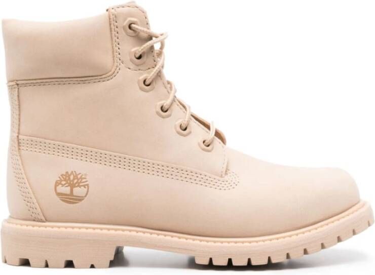 Timberland Grijze Nubuck Leren Waterdichte Laarzen Pink Dames