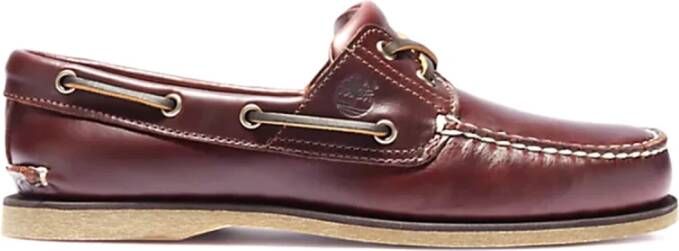 Timberland Handgemaakte Klassieke Bootschoen Brown Heren