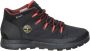 Timberland Heren Casual Zwarte Textiel Laarzen Black Heren - Thumbnail 1