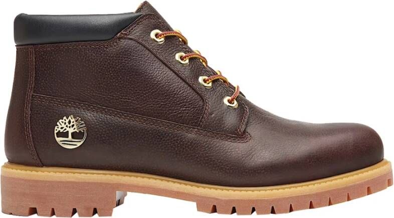 Timberland Heren Mid Chukka Laarzen Bruin Zwart Brown Heren