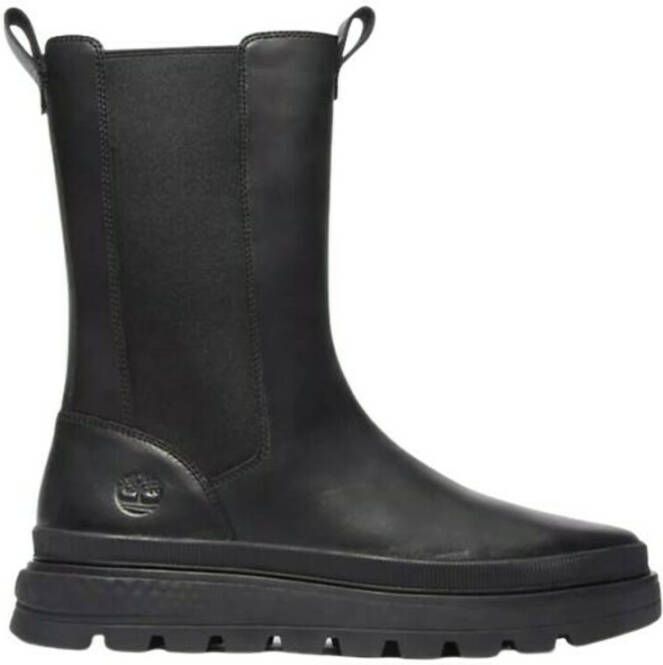 Timberland Zwarte Combat Stijl Laarzen Black Dames