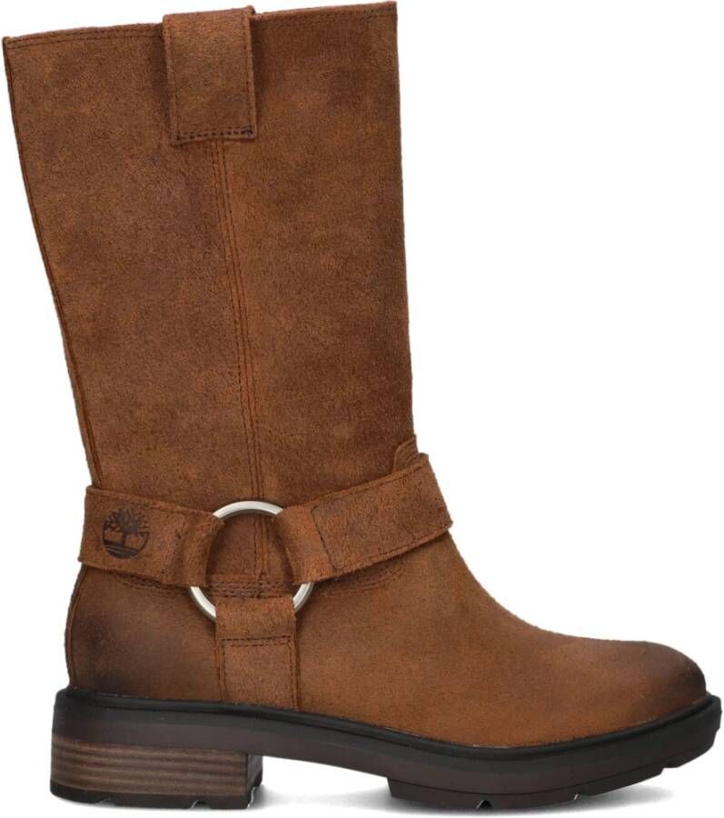 Timberland Hoge Pull Suède Bruine Laarzen Brown Dames