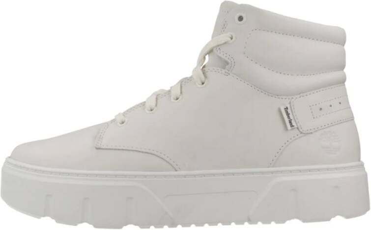 Timberland Hoge Top Laurel Court Sneakers White Dames