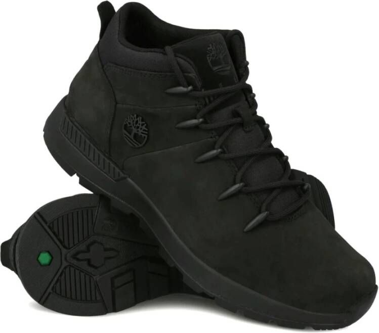 Timberland Jet Black Enkellaarzen voor Mannen Black Heren