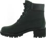 Timberland Kinsley 6in Waterproof Veterboots Laarzen Met Veters Dames Zwart - Thumbnail 2