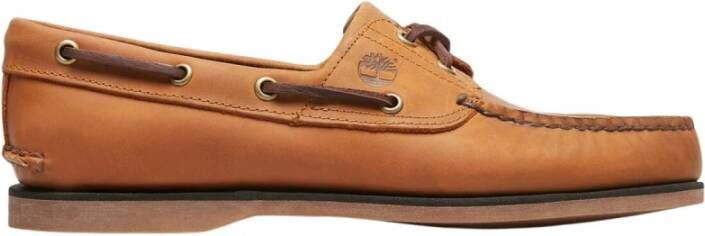 Timberland Klassieke bootschoen in tarwe volkoren Brown Heren