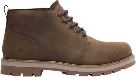 Timberland Klassieke Bruine Leren Chukka Laarzen Brown Heren