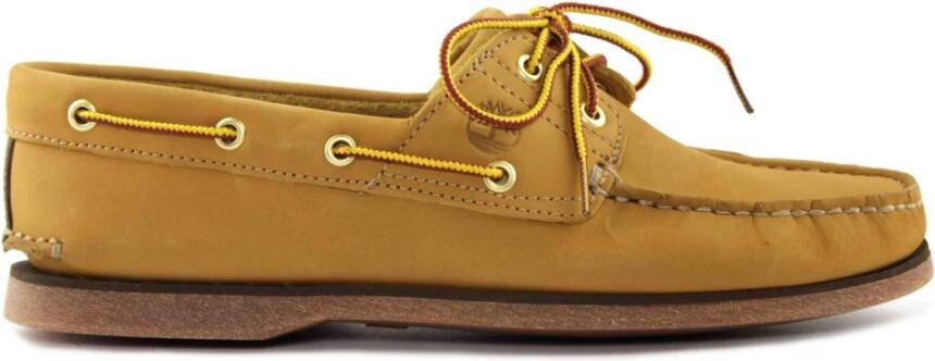 Timberland Klassieke leren bootschoenen Brown Heren