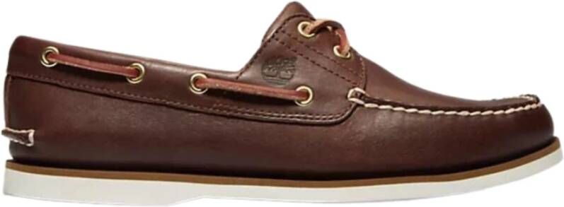 Timberland Klassieke Two-Eye Bruine Herenloafer Brown Heren