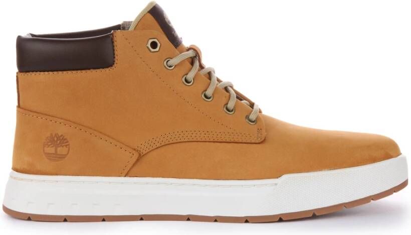 Timberland Moderne Veterschoenen voor Heren met Rubberen Zool Brown Heren