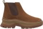 Timberland Mid Chelsea Laarzen Rust Nubuck Brown Dames - Thumbnail 1