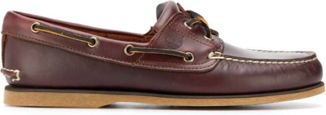 Timberland Nautische Stijl Zeemansschoenen Brown Heren