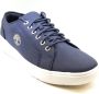 Timberland Navy White Slip-On Canvas Sneaker Blue Heren - Thumbnail 1