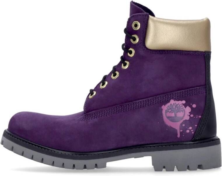 Timberland Paarse Royalty Hip Hop Laars Purple Heren