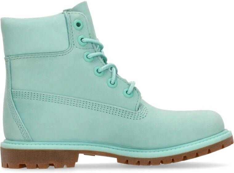 Timberland Dames Enkellaars met bedrukt logo Blue Dames