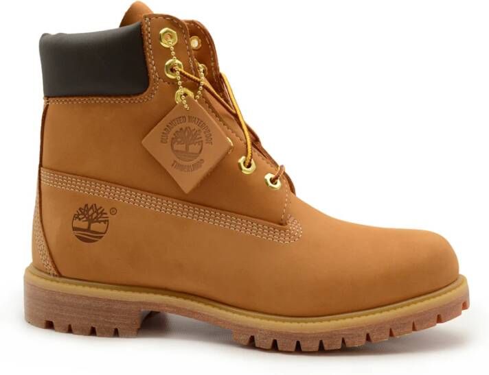 Timberland Premium Waterdichte Veterschoen Brown Heren