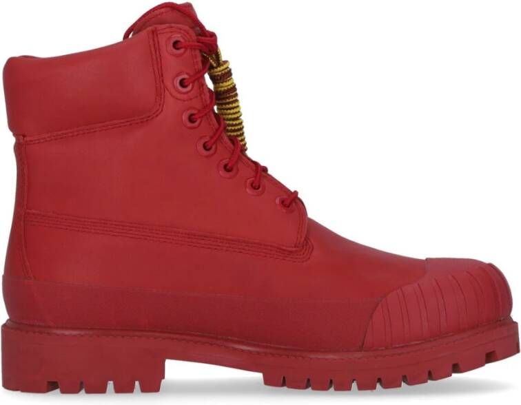 Timberland Premium Waterdichte Veterschoen Red Heren