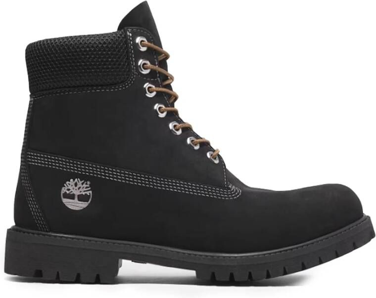 Timberland Premium Waterdichte Veterschoenen Black Heren