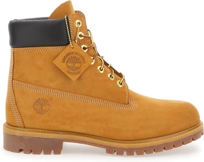 Timberland Waterdichte Veterschoen Beige Heren