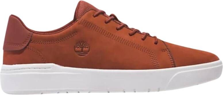 Timberland Rode Sneakers Seneca Bay Geïnspireerd door de buitenlucht Red Heren