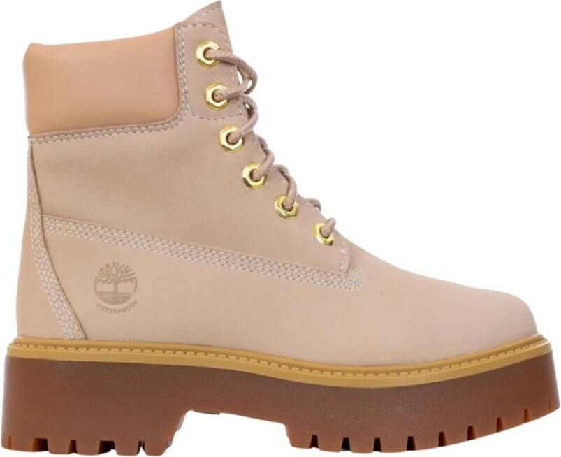 Timberland Roze platte schoenen Stone Street model Pink Dames