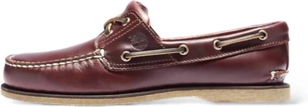 Timberland Nautische Stijl Zeemansschoenen Brown Heren