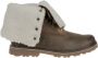 Timberland Shearling Junior Leren Enkellaarzen Brown Dames - Thumbnail 1