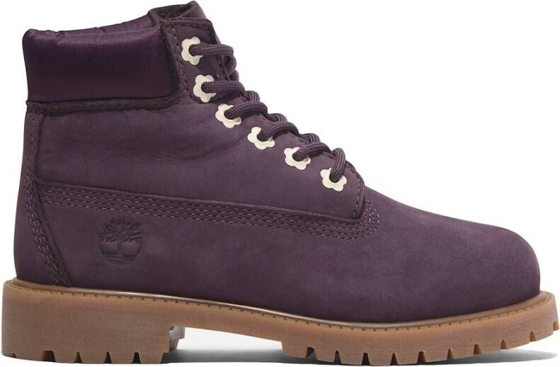 Timberland Stedelijke Waterdichte Veterschoenen Purple Dames