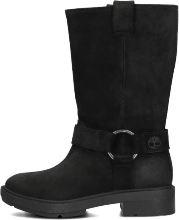 Timberland Stijlvolle hoge instaplaarzen Black Dames