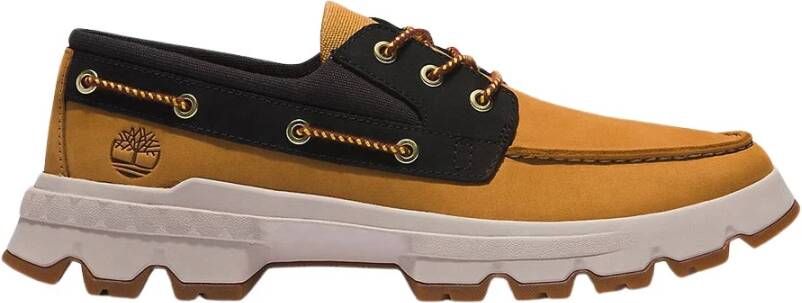 Timberland Stijlvolle Loafers voor Mannen Yellow Heren