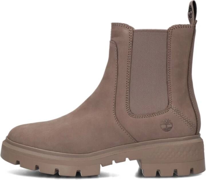 Timberland Women's Cortina Valley Mid Chelsea Boot Hoge schoenen bruin