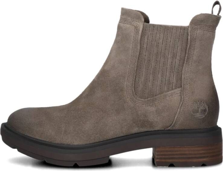 Timberland Taupe Chelsea Boots voor Stijlvolle Herfst Beige Dames