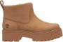 Timberland Kameel Nubuck Enkellaarzen met Trendy Twist Brown Dames - Thumbnail 18