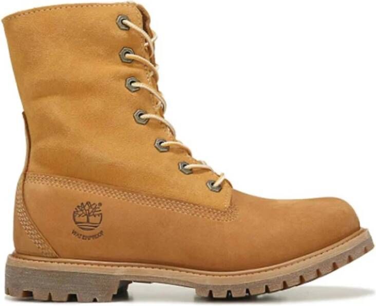 Timberland Enkellaarsjes Authentics 8331R Fleece Damesschoenen Schoenen Laarzen Dameslaarzen