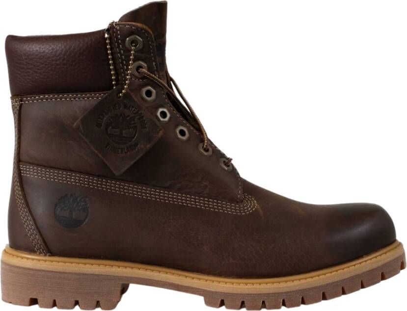 Timberland Waterdichte Leren Laarzen Brown Heren