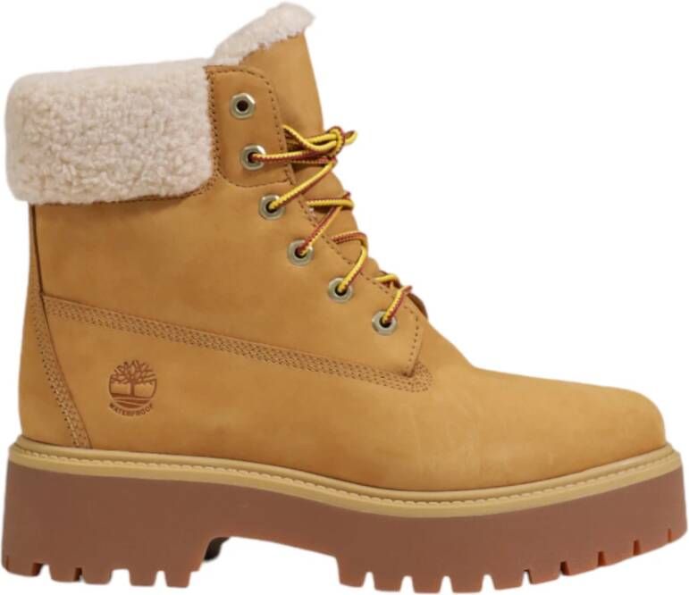 Timberland Waterdichte Mid Warme Damesschoenen Beige Dames