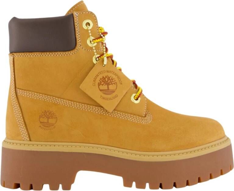 Timberland Waterdichte Street Boot voor Vrouwen Beige Dames