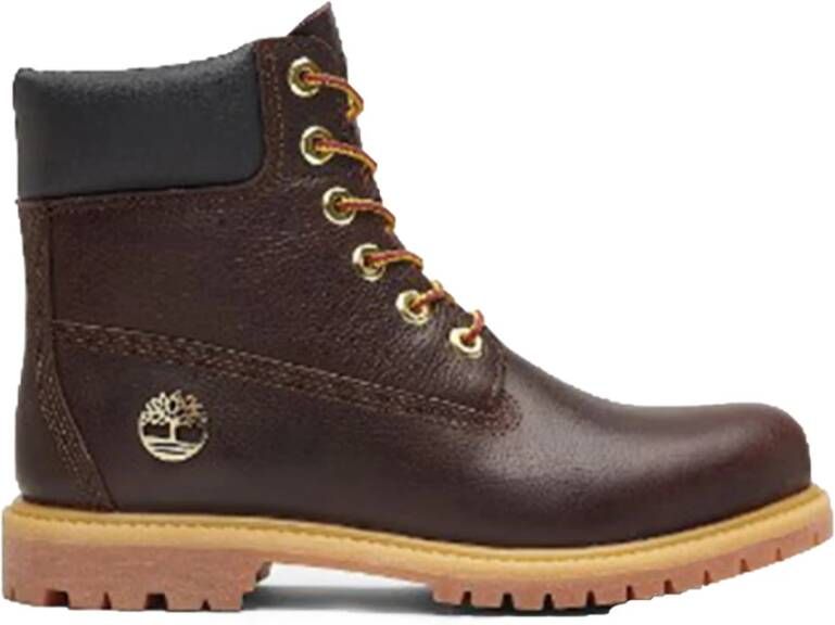 Timberland Waterdichte Veterschoen Brown Dames