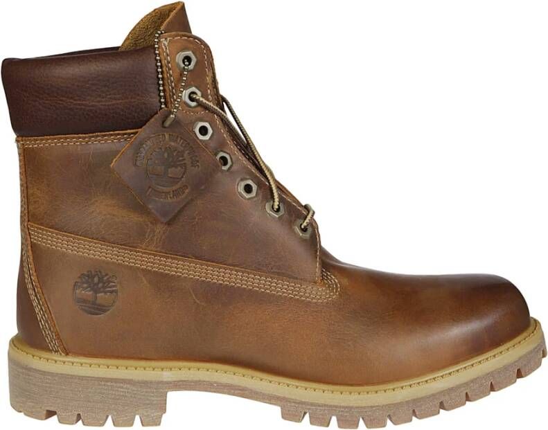 Timberland Waterdichte Veterschoen Brown Heren