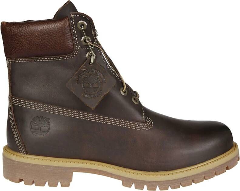 Timberland Waterdichte Veterschoen Brown Heren