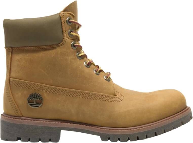 Timberland Waterdichte Veterschoen voor Avonturen Brown Heren