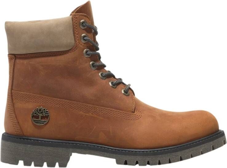 Timberland Waterdichte Veterschoenen Brown Heren