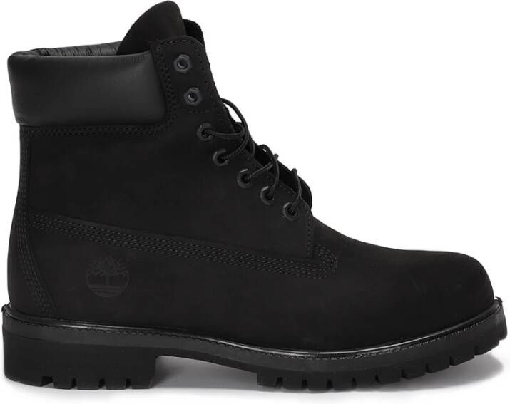 Timberland Waterdichte Vetersluiting Ronde Neus Laars Black Heren