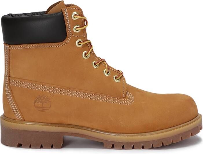 Timberland Waterdichte Vetersluiting Ronde Neus Laars Brown Heren