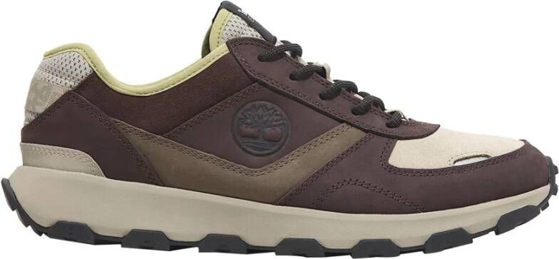 Timberland Winsor Park Lage Top Sneakers Brown Heren