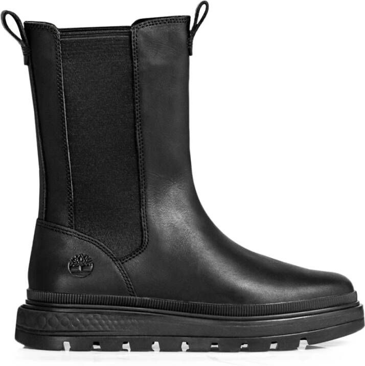 Timberland Zwarte Combat Stijl Laarzen Black Dames