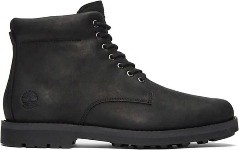 Timberland Zwarte enkellaarzen voor mannen Black Heren