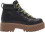 Timberland Zwarte Hiker-laarzen met plateau Black Dames - Thumbnail 1