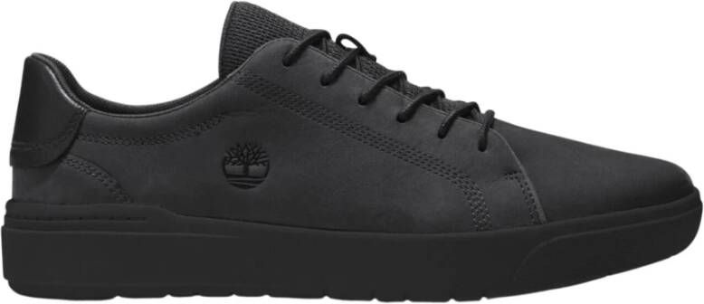 Timberland Heren Sneakers van 100% Leer Black Heren