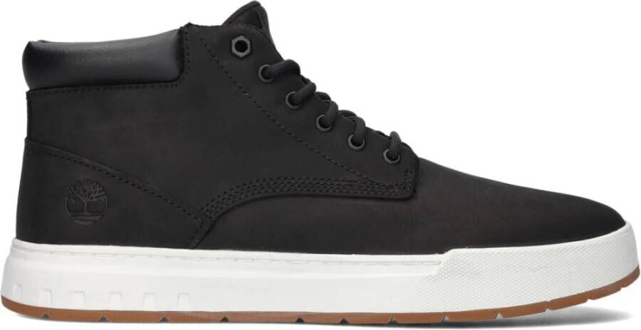 Timberland Zwarte Maple Grove Mid Lace Up Sneakers Black Heren